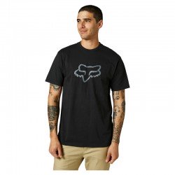 T-SHIRT FOX LEGACY FOX HEAD BLACK/BLACK S