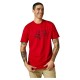 T-SHIRT FOX LEGACY FOX HEAD FLAME RED M