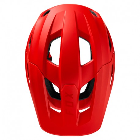 KASK ROWEROWY FOX JUNIOR MAINFRAME FLO RED YOS