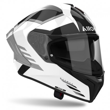 KASK AIROH MATRYX THRON WHITE GLOSS XS