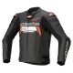 KURTKA SKÓRZANA ALPINESTARS MISSILE V2 IGNITION BLACK/FLUO RED 48