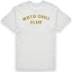 T-SHIRT BROGER MOTO CHILL CLUB WHITE XS