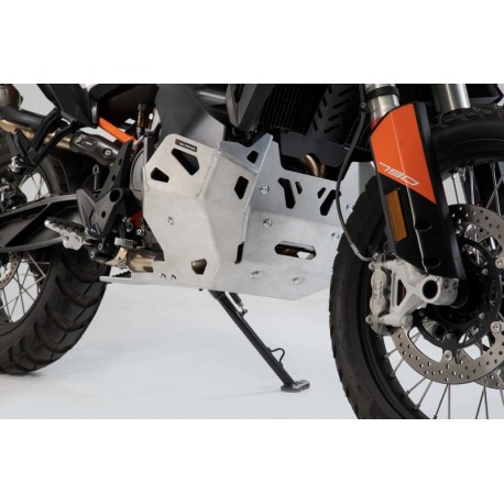 OSŁONA SILNIKA, PŁYTA POD SILNIK SW-MOTECH KTM 790 ADVENTURE / R (18-), SILVER