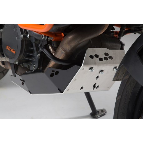 OSŁONA SILNIKA, PŁYTA POD SILNIK SW-MOTECH KTM 1090 ADV, 1190 ADV/R, 1290 SADV, BLACK/SILVER