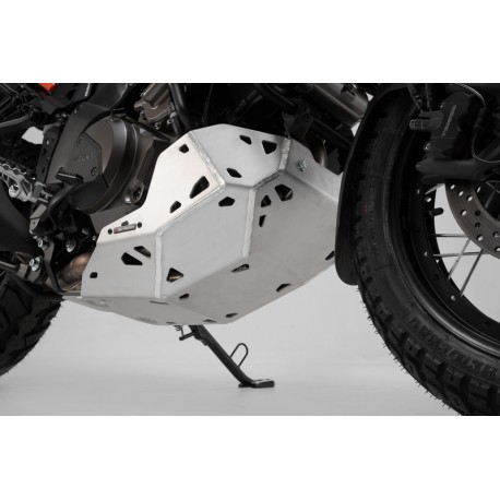 OSŁONA SILNIKA, PŁYTA POD SILNIK SW-MOTECH SUZUKI V-STROM 1050, BLACK/SILVER