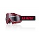 GOGLE IMX MUD GRAPHIC RED/BLACK - SZYBA CLEAR (1 SZYBA W ZESTAWIE)