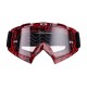 GOGLE IMX MUD GRAPHIC RED/BLACK - SZYBA CLEAR (1 SZYBA W ZESTAWIE)