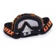 GOGLE IMX MUD GRAPHIC ORANGE/BLACK - SZYBA CLEAR (1 SZYBA W ZESTAWIE)