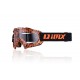 GOGLE IMX MUD GRAPHIC ORANGE/BLACK - SZYBA CLEAR (1 SZYBA W ZESTAWIE)