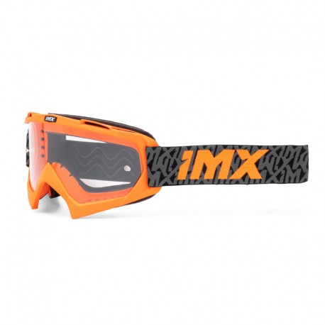 GOGLE IMX MUD ORANGE MATT/GREY/ORANGE - SZYBA CLEAR (1 SZYBA W ZESTAWIE)