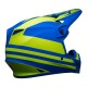 KASK BELL MX-9 MIPS DISRUPT MATTE CLASSIC BLUE/HI-VIZ YELLOW S