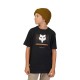 T-SHIRT FOX JUNIOR OPTICAL BLACK YS