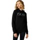 BLUZA Z KAPTUREM FOX LADY PINNACLE BLACK XS