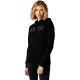 BLUZA Z KAPTUREM FOX LADY PINNACLE BLACK XS