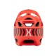 KASK ROWEROWY FOX JUNIOR PROFRAME NACE ORANGE FLAME YOS