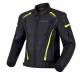 KURTKA TEKSTYLNA OZONE PULSE BLACK/FLUO YELLOW XXS