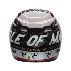 KASK BELL QUALIFIER DLX MIPS ISLE OF MAN RED/BLACK/WHITE S
