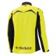 KURTKA TEKSTYLNA HELD RAINBLOCK TOP BLACK/FLUO YELLOW M