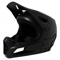 KASK ROWEROWY FOX JUNIOR RAMPAGE BLACK/BLACK YS