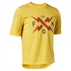 KOSZULKA ROWEROWA FOX JUNIOR RANGER DR PEAR YELLOW YS