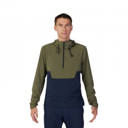 KURTKA PRZECIWDESZCZOWA FOX RANGER WIND PULLOVER OLIVE GREEN M