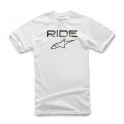 T-SHIRT ALPINESTARS RIDE 2.0 CAMO WHITE M