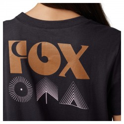 T-SHIRT FOX LADY ROCKWILDER BLACK XS