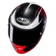 KASK HJC RPHA1 LOVIS BLACK/RED XXS