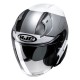 KASK HJC RPHA31 CHELET SILVER/WHITE XS