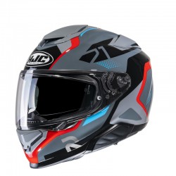 KASK HJC RPHA71 HAPEL GREY/RED XS