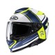 KASK HJC RPHA71 ZECHA BLUE/YELLOW XS