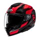 KASK HJC RPHA71 HAMIL CARBON BLACK/RED XS