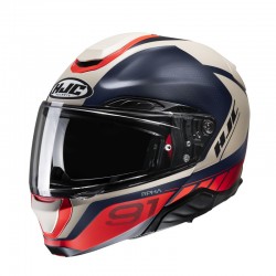 KASK HJC RPHA91 RAFINO GREY/RED XS