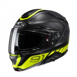 KASK HJC RPHA91 RAFINO BLACK/YELLOW XS