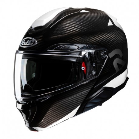 KASK HJC RPHA91 NOELA CARBON BLACK/WHITE XS