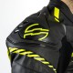 KURTKA SKÓRZANA OZONE RS600 BLACK/FLUO YELLOW 46