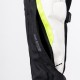 KURTKA TEKSTYLNA OZONE SAHARA LADY BLACK/GREY/FLUO YELLOW DXS