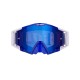 GOGLE IMX SAND BLUE/WHITE - SZYBA BLUE IRIDIUM + CLEAR (2 SZYBY W ZESTAWIE)