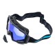 GOGLE IMX SAND BLACK MATT/BLUE - SZYBA BLUE IRIDIUM + CLEAR (2 SZYBY W ZESTAWIE)