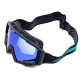 GOGLE IMX SAND BLACK MATT/BLUE - SZYBA BLUE IRIDIUM + CLEAR (2 SZYBY W ZESTAWIE)