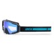 GOGLE IMX SAND BLACK MATT/BLUE - SZYBA BLUE IRIDIUM + CLEAR (2 SZYBY W ZESTAWIE)