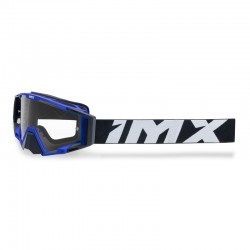 GOGLE IMX SAND BLUE MATT/BLACK - SZYBA BLUE IRIDIUM + CLEAR (2 SZYBY W ZESTAWIE)