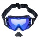 GOGLE IMX SAND BLUE MATT/BLACK - SZYBA BLUE IRIDIUM + CLEAR (2 SZYBY W ZESTAWIE)