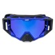 GOGLE IMX SAND BLUE MATT/BLACK - SZYBA BLUE IRIDIUM + CLEAR (2 SZYBY W ZESTAWIE)