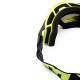 GOGLE IMX SAND FLUO YELLOW MATT/BLACK - SZYBA SILVER IRIDIUM + CLEAR (2 SZYBY W ZESTAWIE)