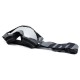 GOGLE IMX SAND GRAPHIC BLACK GLOSS/GREY - SZYBA SILVER IRIDIUM + CLEAR (2 SZYBY W ZESTAWIE)