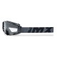 GOGLE IMX SAND GRAPHIC BLACK GLOSS/GREY - SZYBA SILVER IRIDIUM + CLEAR (2 SZYBY W ZESTAWIE)