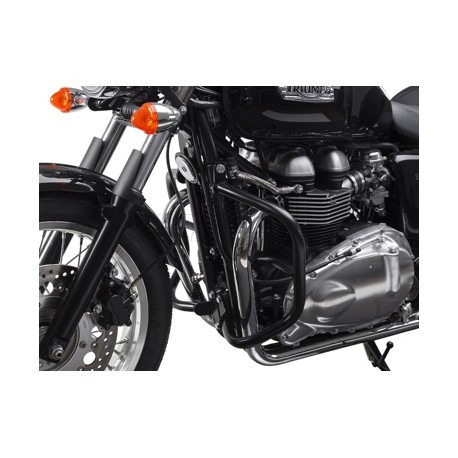 CRASHBAR/GMOL SW-MOTECH TRIUMPH THRUXTON, BONNEVILLE (04-16) BLACK