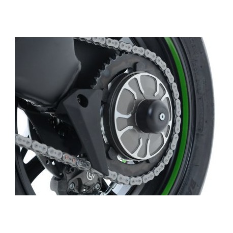 SLIDERY WAHACZA RG RACING KAWASAKI H2 / H2R, LEWA STRONA BLACK