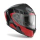KASK AIROH SPARK RISE RED GLOSS XS